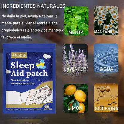 Parches naturales para dormir SleepAid™ (48 parches)