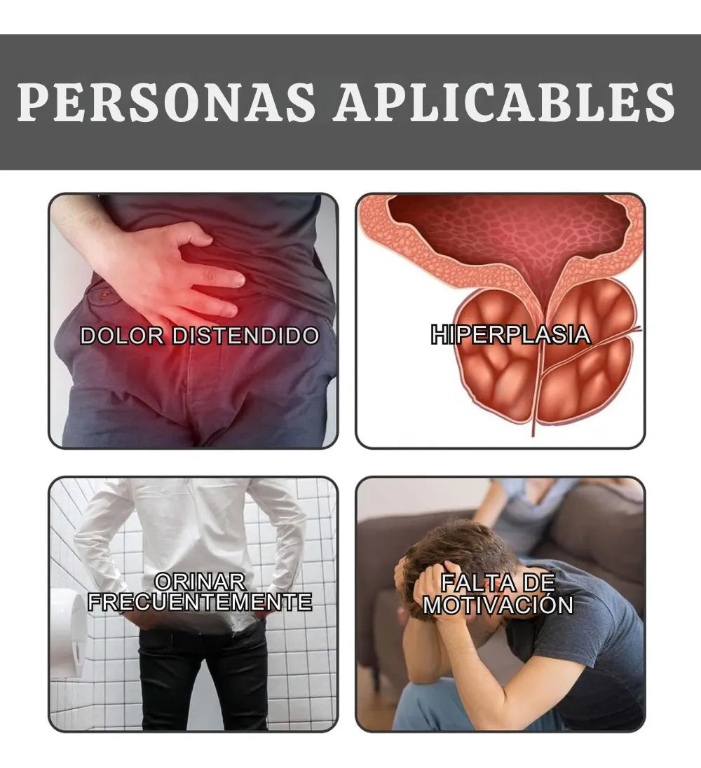 Parches naturales para próstata ProstatePatch™