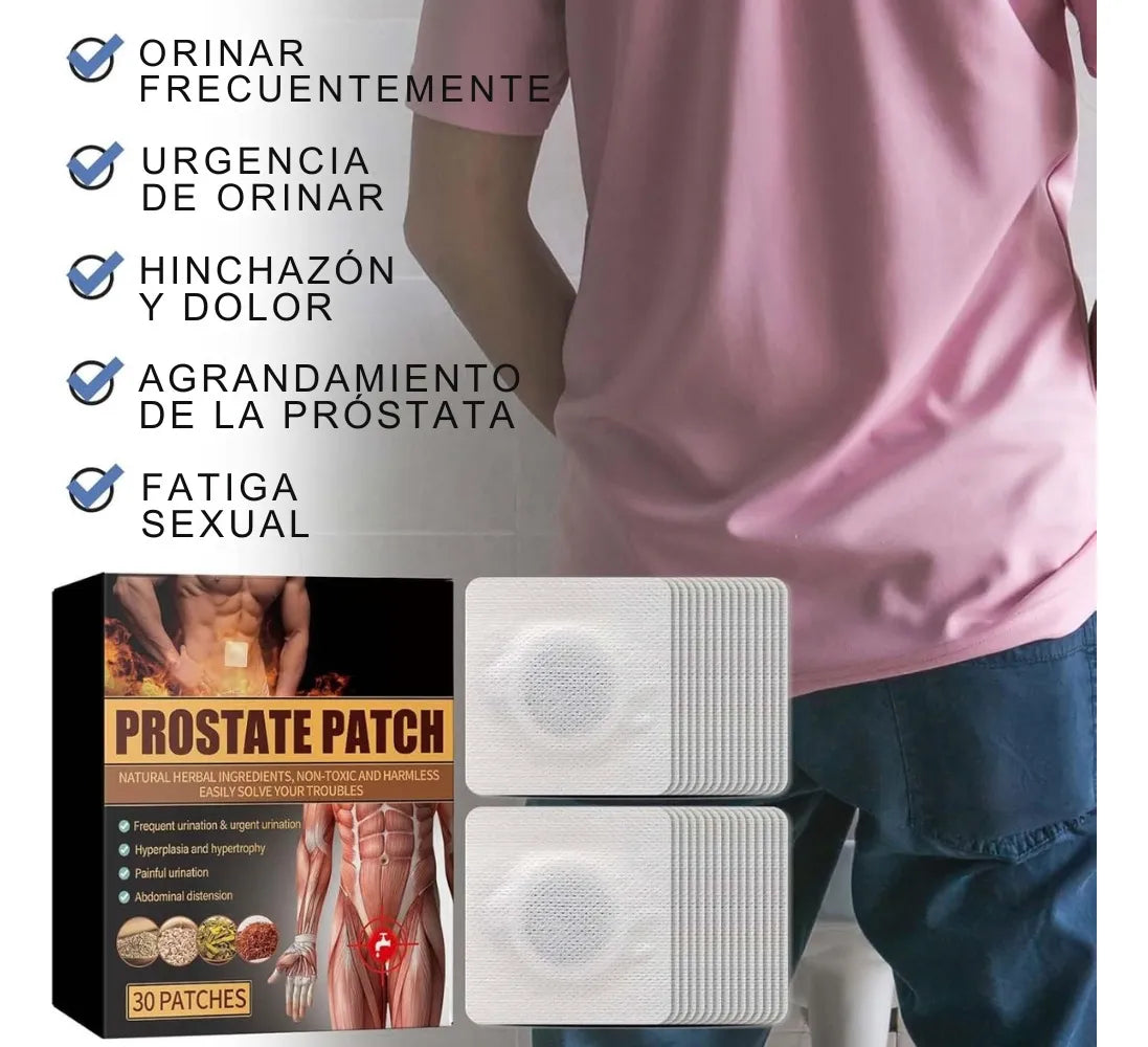 Parches naturales para próstata ProstatePatch™