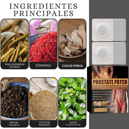 Parches naturales para próstata ProstatePatch™