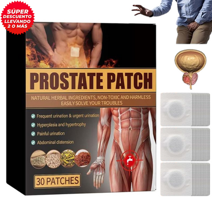 Parches naturales para próstata ProstatePatch™